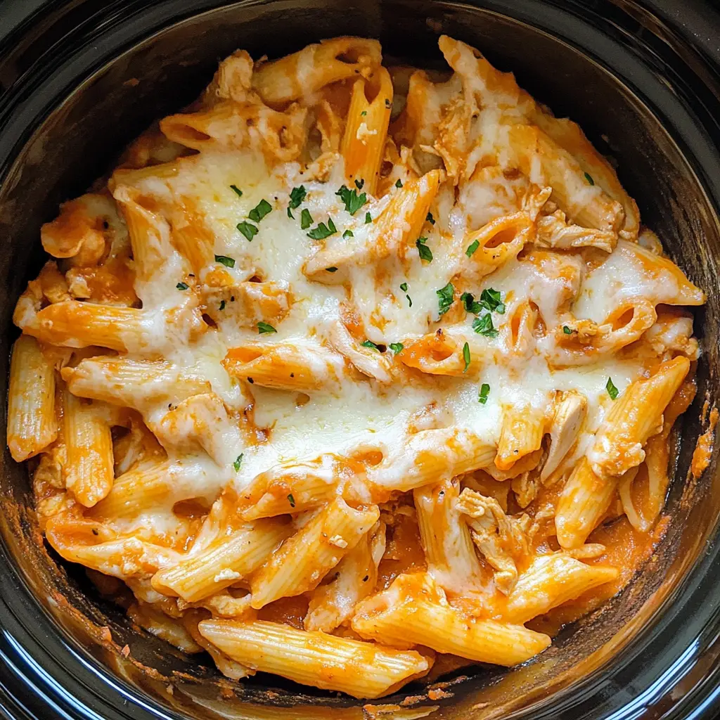 I love how this Crock Pot Italian Chicken Pasta is the perfect comfort meal! Made with tender chicken, zesty marinara sauce, and pasta cooked to perfection, it’s a one-pot wonder. Save this recipe for an easy weeknight dinner that everyone will enjoy!