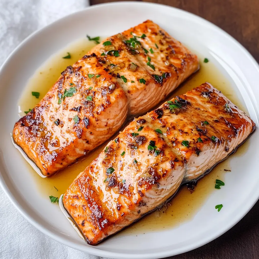 Enjoy a quick and delicious meal with this Air Fryer Honey Garlic Salmon! This easy recipe showcases tender salmon fillets glazed in a sweet and savory honey garlic sauce, perfect for a weeknight dinner. It's healthy, packed with flavor, and cooks in just minutes. Save this recipe for your next family meal or dinner party! 🌟