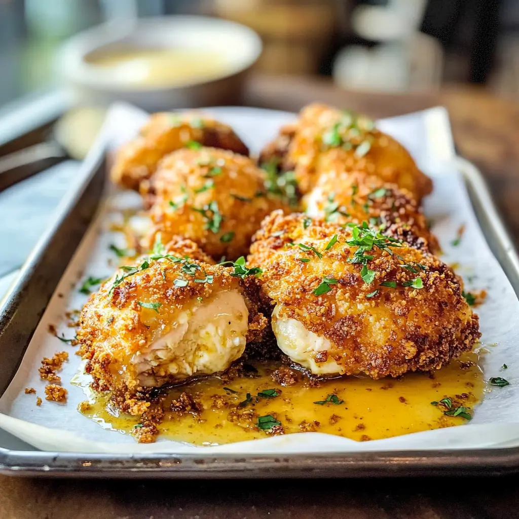 Say goodbye to greasy fried chicken! These Crispy Oven Fried Chicken Thighs offer all the crunch without the oil. With a perfect blend of spices and a golden-brown crust, they'll be the star of any dinner table. Perfect for family gatherings or a cozy night in. Save this recipe for a deliciously crispy treat!