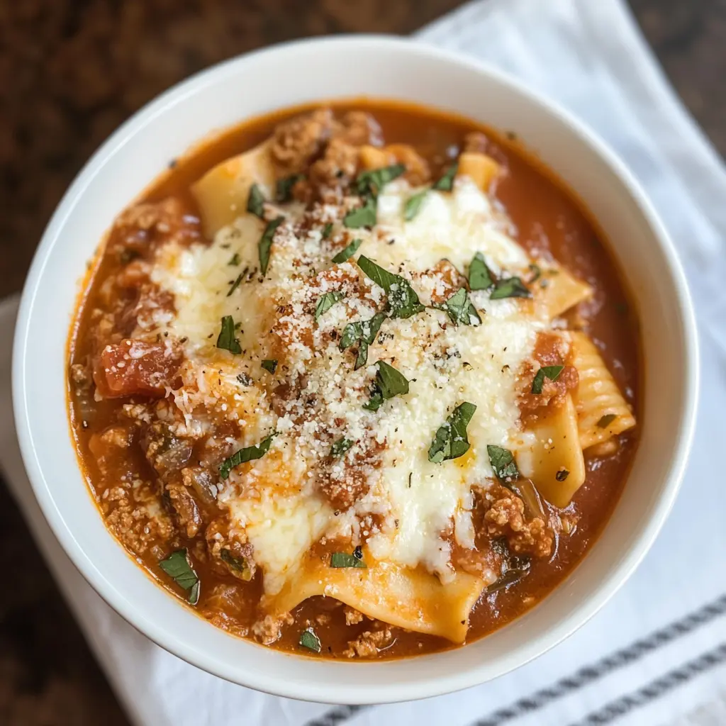 Warm up your dinner routine with this cozy Crockpot Lasagna Soup! Bursting with layers of flavors from ground beef, pasta, and cheese, this easy recipe is perfect for busy nights. Simply toss your ingredients into the slow cooker and let it do the work! Save this recipe for a comforting family meal or a casual get-together. Enjoy a bowl of warmth that everyone will love!