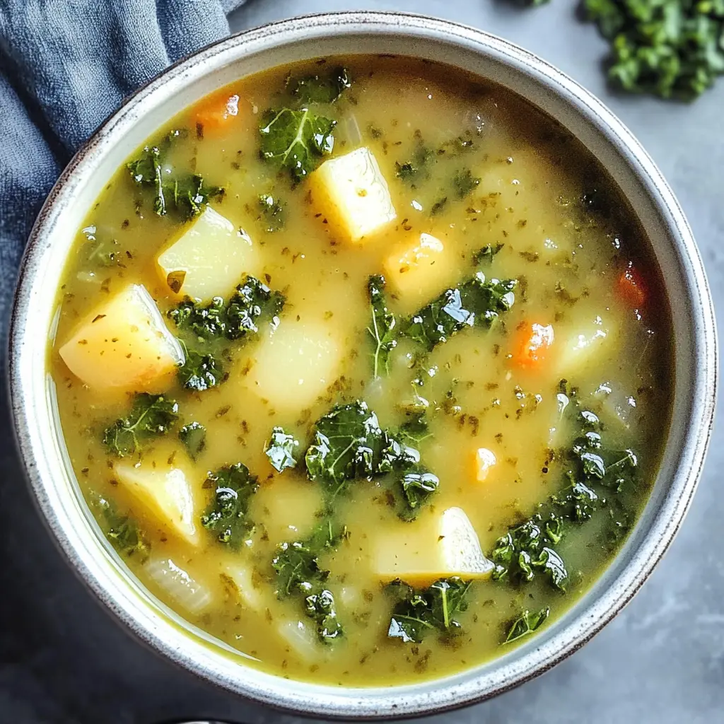 Warm up with a comforting bowl of Instant Pot Kale Potato Soup! Packed with nutritious kale and hearty potatoes, this quick and easy recipe is perfect for busy weeknights. The rich flavors come together in no time, making it ideal for meal prep or cozy family dinners. Save this delicious soup idea for your next chilly evening!