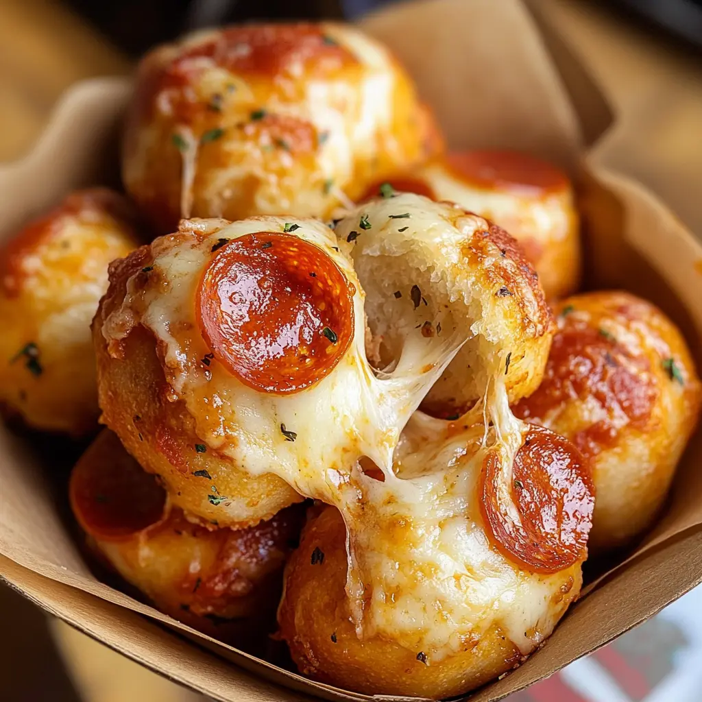 Bite into these delicious Pepperoni Pizza Bites that are perfect for game day or snack time! Made with gooey cheese and savory pepperoni, these bites are easy to whip up and loved by all ages. Perfect for parties or a cozy movie night, save this recipe to enjoy a fun and tasty treat anytime!