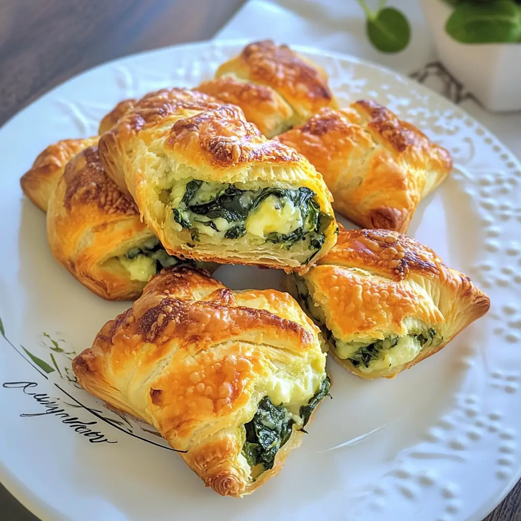 Get ready to enjoy these delightful Spinach & Cheese Puffs! These crispy, cheesy treats are perfect for quick snacks or party appetizers. Made with fresh spinach and creamy cheese, each bite is bursting with flavor. Save this recipe for your next gathering or a cozy night in—it’s a crowd-pleaser!