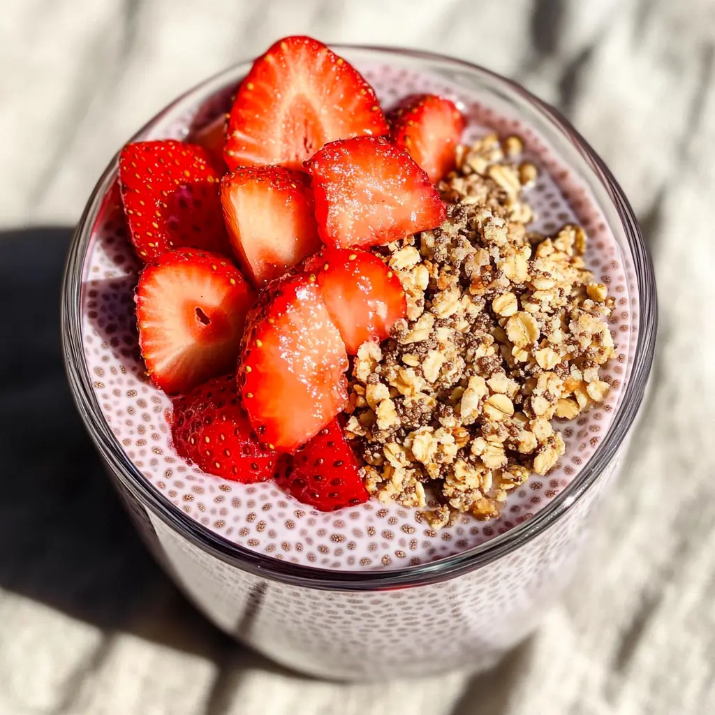 Get ready for a delightful twist on breakfast or dessert with this Strawberry Crumble Chia Pudding! Packed with fresh strawberries, crunchy oats, and a hint of sweetness, this recipe is not only delicious but also wholesome. Perfect for meal prep or a refreshing treat on warm days. Don’t forget to save this pin for a healthy and satisfying option whenever the craving strikes!