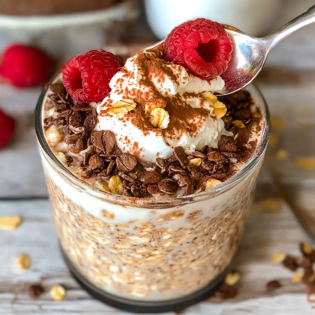 Start your day off right with these Best Tiramisu Overnight Oats, a deliciously healthy twist on a classic dessert! Packed with coffee, cocoa, and creamy yogurt, this recipe is a dream for breakfast lovers. Perfect for busy mornings or a meal prep treat, save this easy recipe to enjoy a delightful start anytime!