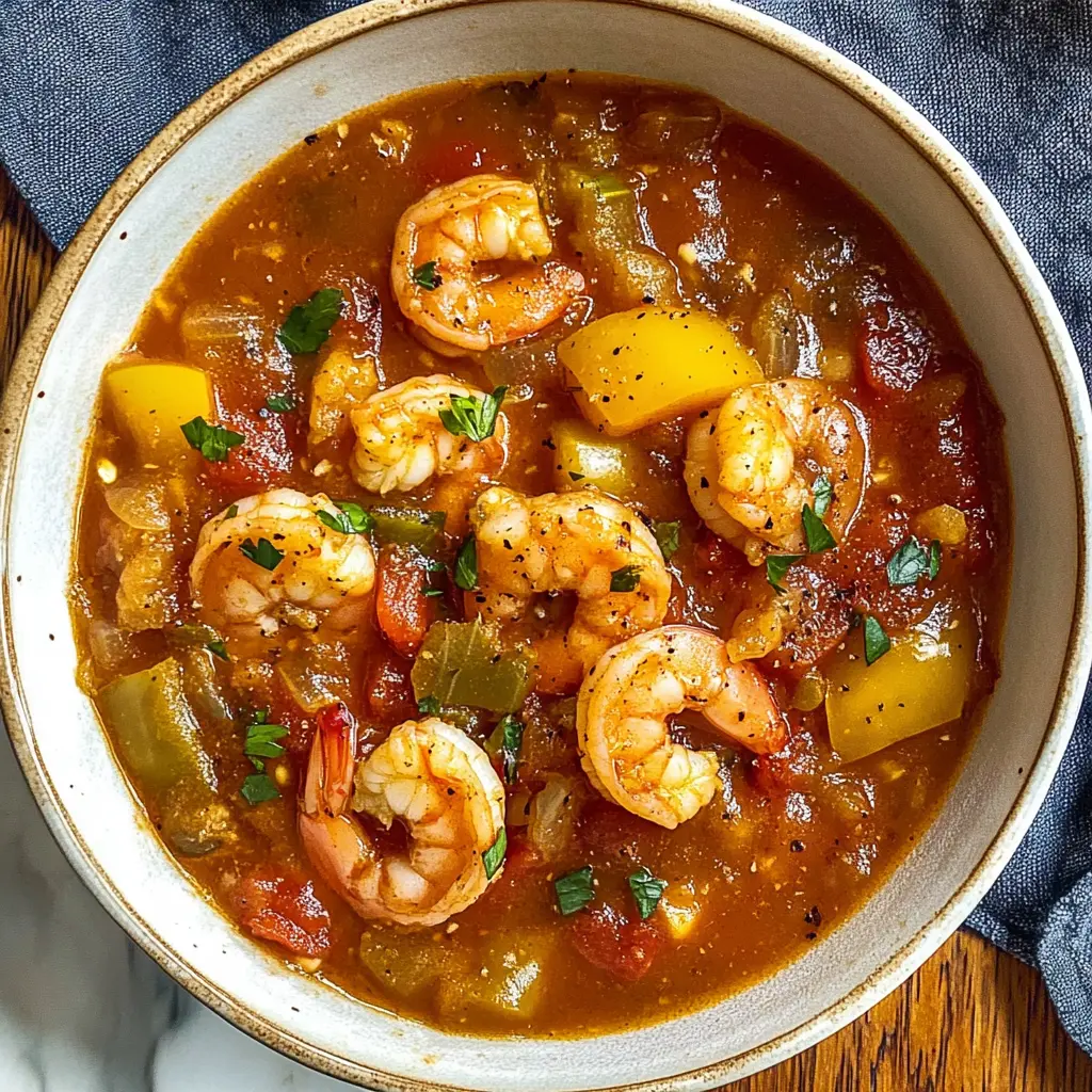 Cozy up with this delightful Tomato and Shrimp Stew that's perfect for any night of the week! Packed with juicy shrimp and vibrant tomatoes, it's a quick and easy dish that bursts with flavor. This recipe is a must-save for a comforting dinner or a special occasion. Don’t forget to pin it for later!