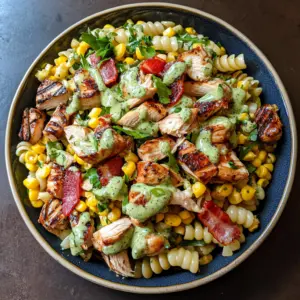 This Chicken and Corn Pasta Salad is a delightful mix of flavors! Juicy chicken, sweet corn, and crispy bacon come together for a perfect meal or side dish. It’s fresh, easy to make, and a hit at picnics or potlucks. Save this recipe now to whip up a tasty, crowd-pleasing dish anytime you entertain or need a quick meal!