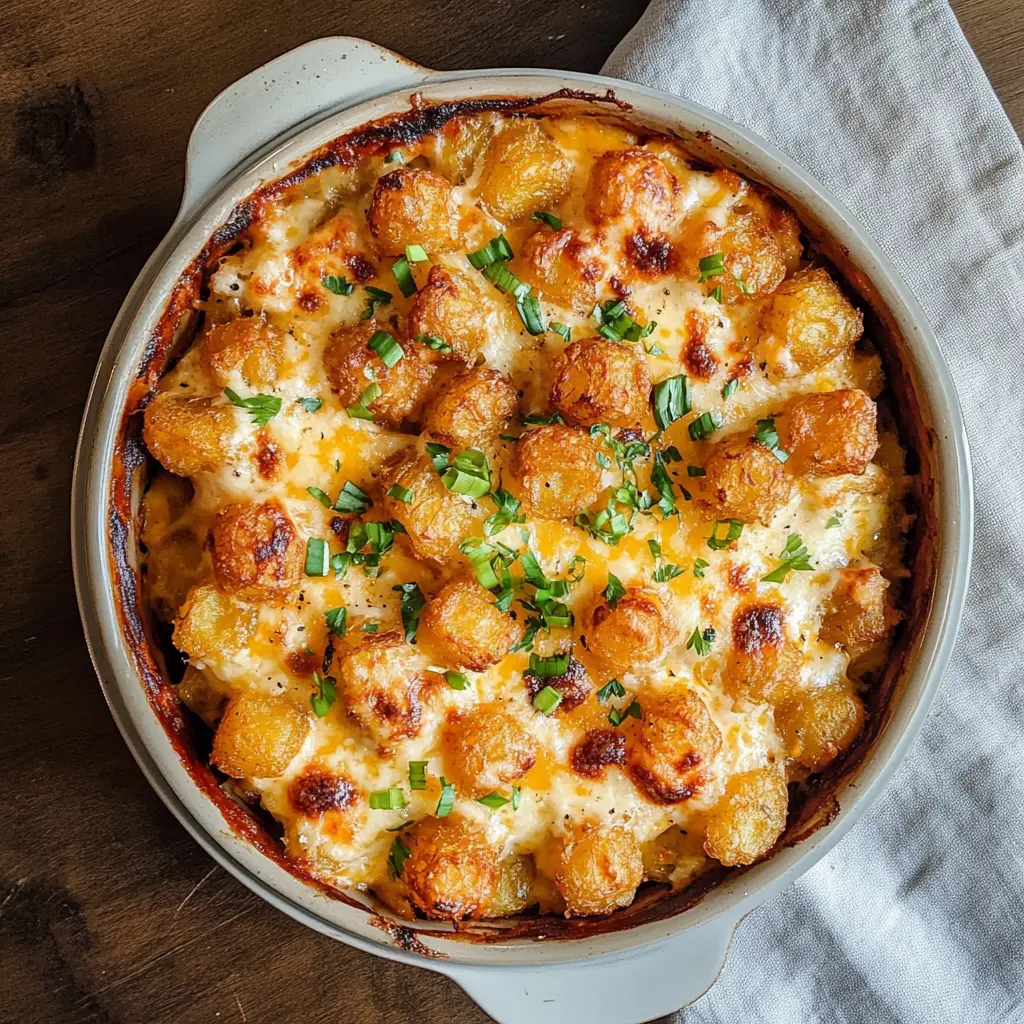 This Classic Tater Tot Casserole is the ultimate comfort food! With layers of creamy goodness, savory ground beef, and a crispy tater tot topping, it’s perfect for family dinners or gatherings. Easy to make and packed with flavor, it's sure to become a crowd favorite. Save this recipe for a cozy night in or a potluck event!