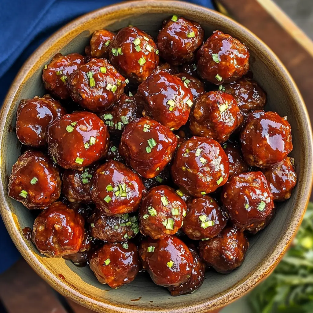 These Crockpot BBQ Meatballs are perfect for game day or a family gathering! Made with juicy meatballs soaked in a sweet and tangy barbecue sauce, they are sure to please a crowd. Easy to make and packed with flavor, these meatballs are a delicious appetizer or main dish. Save this recipe for your next party or cozy night in!