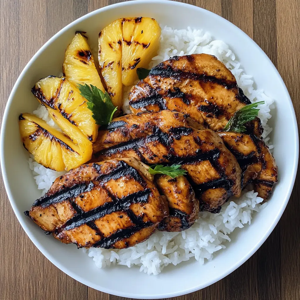 Transport your taste buds to the tropics with this Hawaiian Chicken served over fluffy coconut rice! Bursting with sweet pineapple and tender chicken, this dish is perfect for weeknight dinners or summer barbecues. Save this recipe for an easy, flavorful meal that will impress family and friends alike!