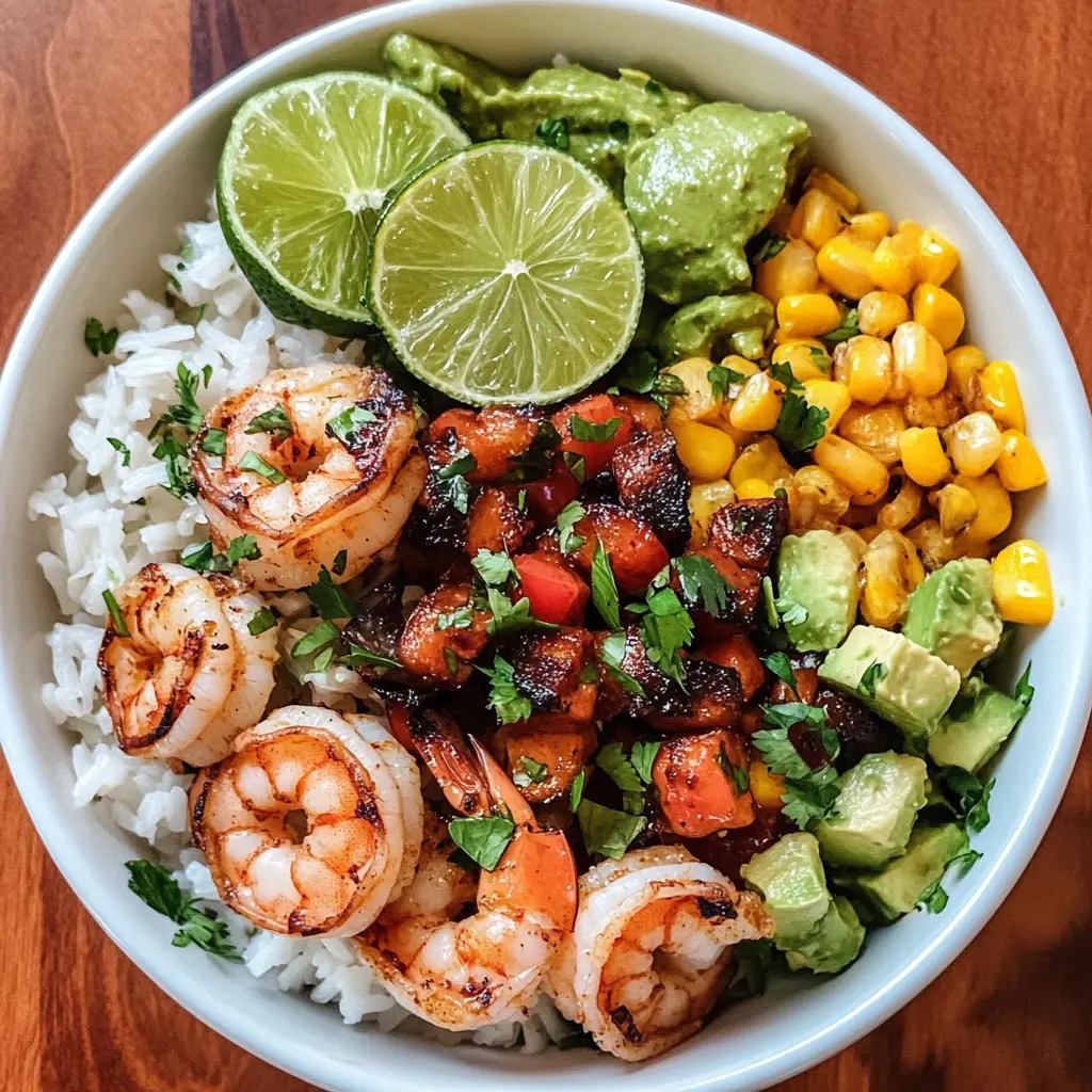 This Healthy Chipotle Lime Shrimp Bowl is bursting with zesty flavors that will excite your taste buds! Made with fresh shrimp marinated in chipotle and lime, it’s a perfect mix of protein and vibrant veggies. Perfect for a quick lunch or a delightful dinner. Save this recipe for your next meal prep and enjoy a taste of Mexico in every bite!