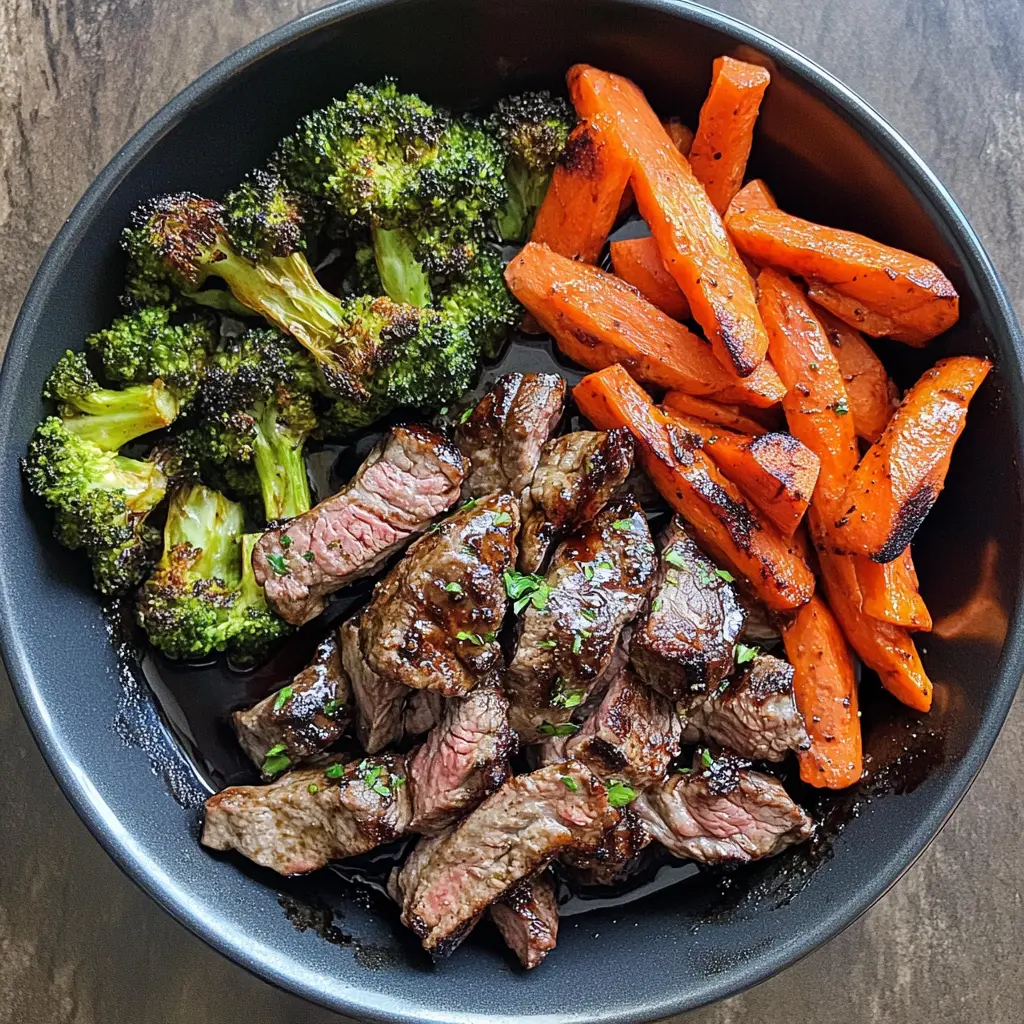 Get ready to enjoy a tasty and simple dinner with this One Pan Balsamic Steak and Veggies! This recipe features tender steak paired with colorful veggies, all tossed in a delicious balsamic glaze. Perfect for busy weeknights or a weekend treat. Save this quick and easy meal for those nights when you want a flavorful dish without the fuss!