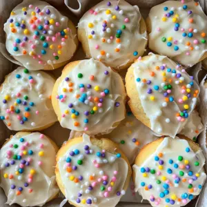 These delightful Italian Easter Cookies are a festive treat that everyone will love! Made with almond extract and colorful sprinkles, they offer a sweet touch to your holiday celebrations. Perfect for family gatherings or Easter brunch, these cookies are easy to make and even more fun to share. Save this recipe for a joyful addition to your Easter traditions!