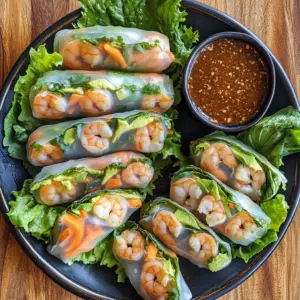 Fresh and crunchy Shrimp Spring Rolls are a delight for your taste buds! Packed with juicy shrimp and crisp veggies, these rolls are paired with a zesty spicy almond dipping sauce that brings everything to life. Perfect for appetizers, parties, or a light meal. Save this recipe and impress your friends at your next gathering!