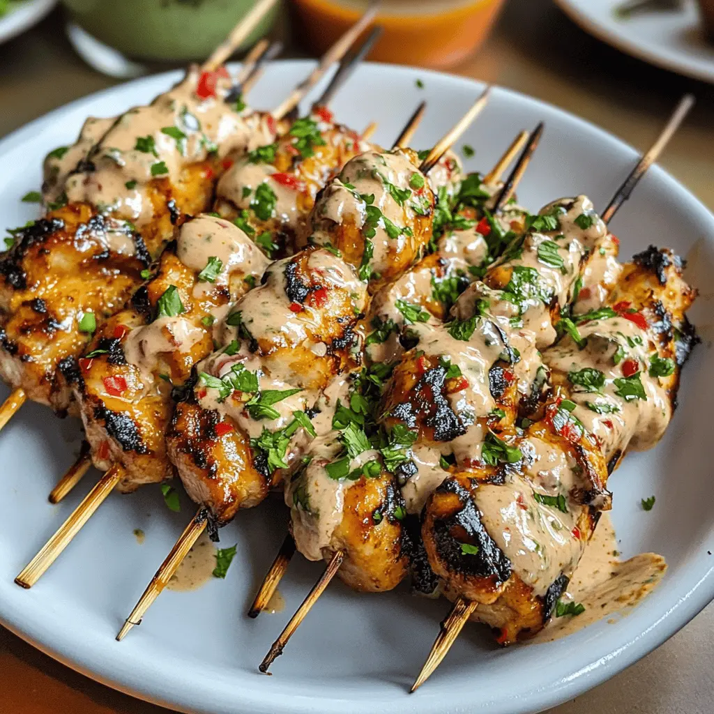 Spice up your grilling game with these Bang Bang Chicken Kabobs! Packed with juicy chicken and a rich, creamy sauce, they’re perfect for summer BBQs or a fun weeknight dinner. Easy to make and bursting with flavor, they’re a hit with all ages. Save this recipe for your next gathering and impress your friends and family!