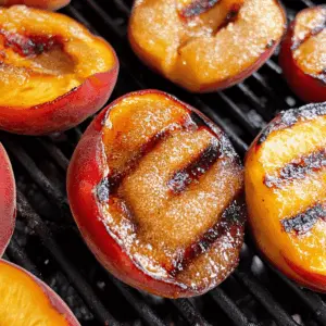 Sweet, caramelized Brown Sugar Grilled Peaches are the perfect summer treat! Just a few ingredients create a delicious dessert that pairs beautifully with ice cream or yogurt. Ideal for barbecues, picnics, or simply a sweet indulgence at home. Don't forget to save this recipe for your next get-together!