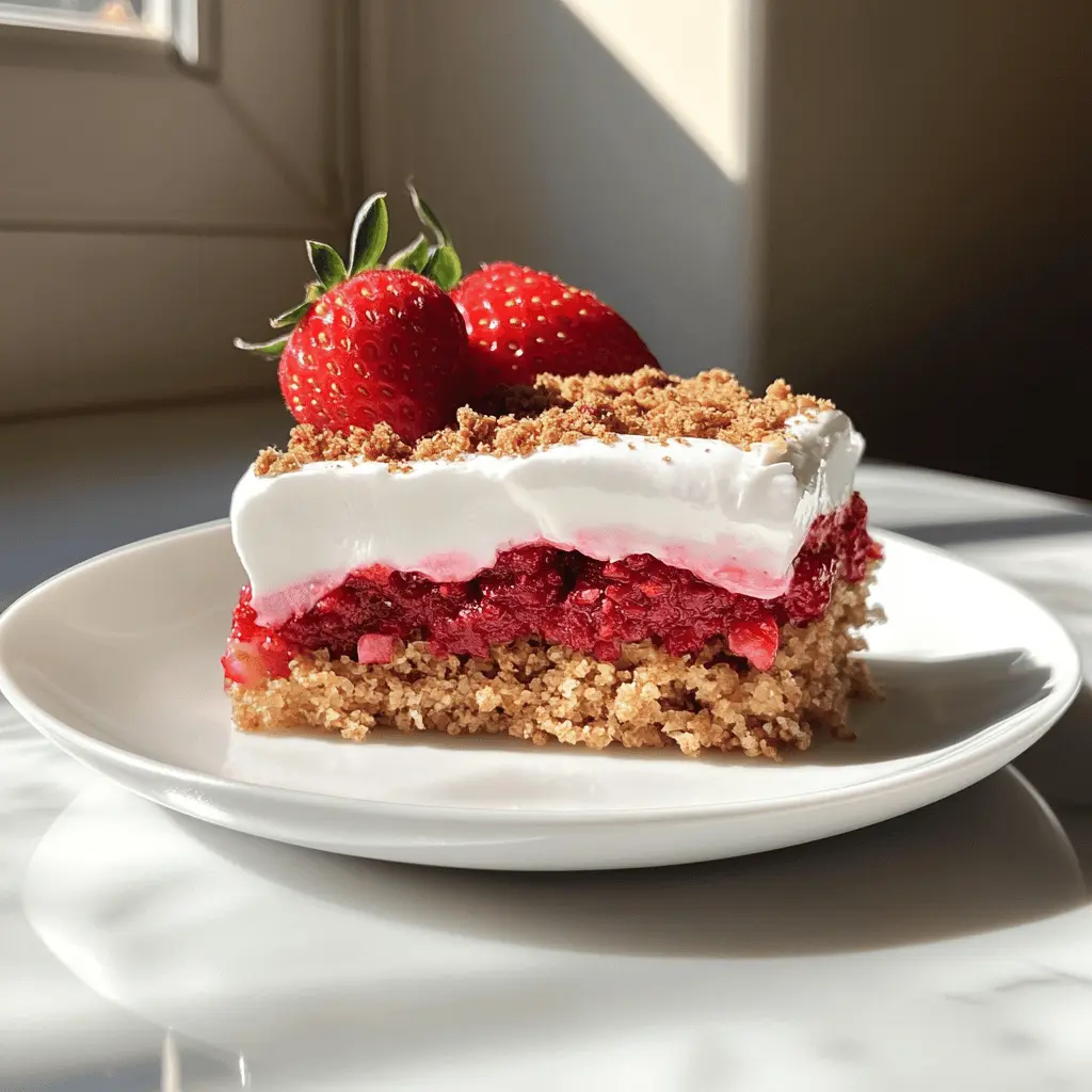 Treat yourself to a delightful Fresh Strawberry Yum Yum that's bursting with flavor! This easy dessert features sweet strawberries layered with a creamy filling that's sure to impress. Perfect for summer gatherings or a cozy night in, save this recipe to bring a touch of sweetness to your next occasion!