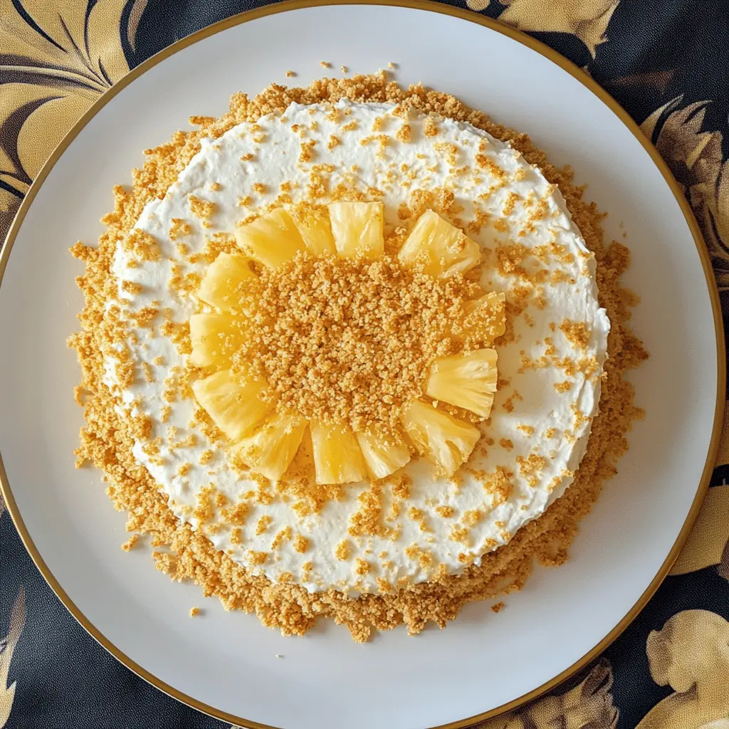 Treat yourself to Grandma's Pineapple Dream, a delightful dessert bursting with tropical flavors! This creamy treat combines fresh pineapple, rich cream cheese, and fluffy whipped topping, creating a perfect balance of sweetness. It's ideal for potlucks or summer gatherings. Save this recipe to impress your family with a taste of nostalgia!