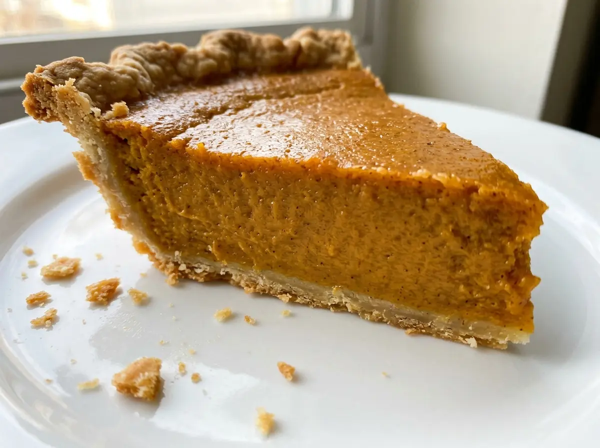 1950s Libbys Old Fashioned Pumpkin Pie spiced custard