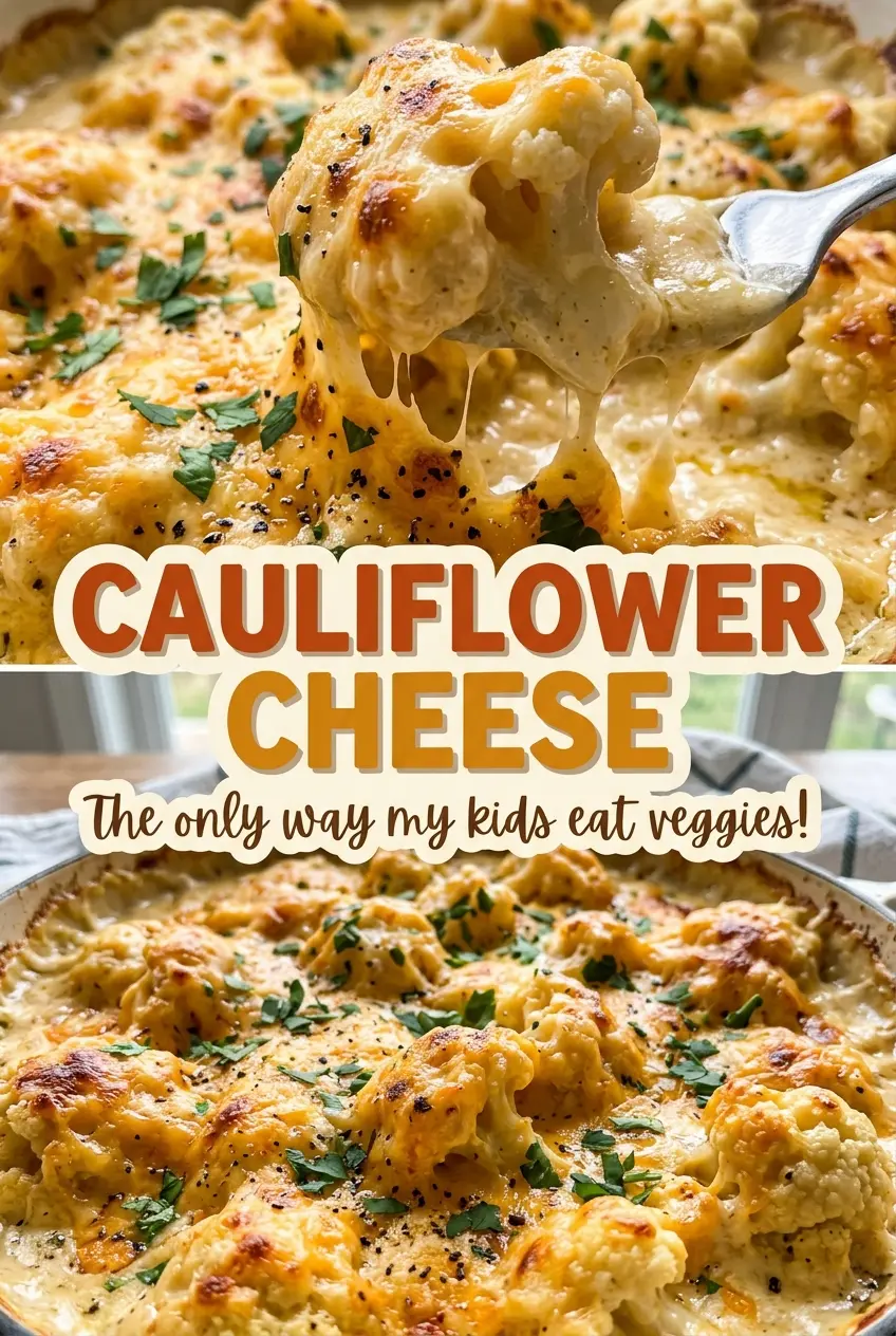 Cauliflower cheese with crisp panko