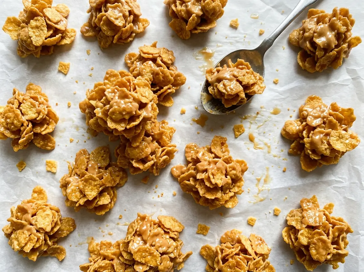 Corn Flake Candy crunchy cereal clusters
