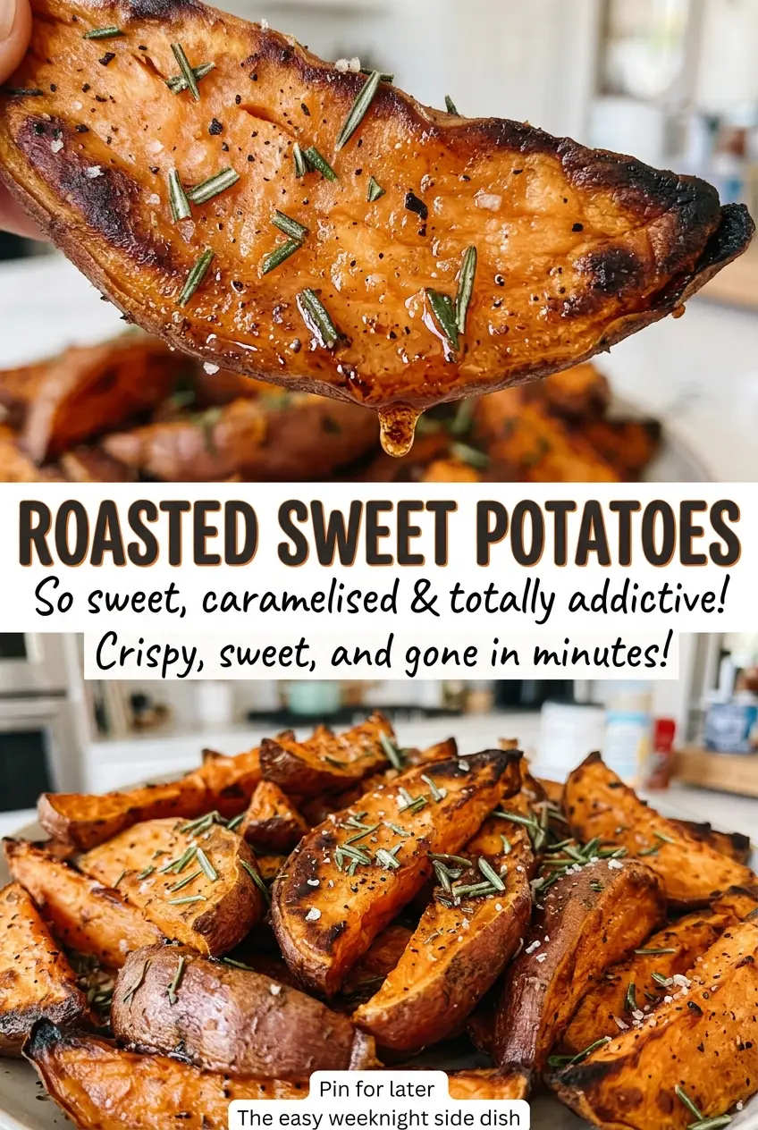 Roasted Sweet Potatoes tender golden cubes