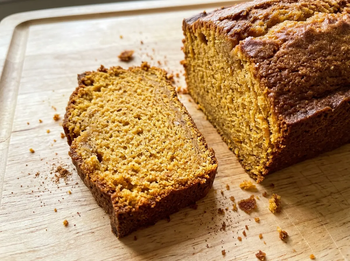 Sweet Potato Pound Cake golden, tender crumb