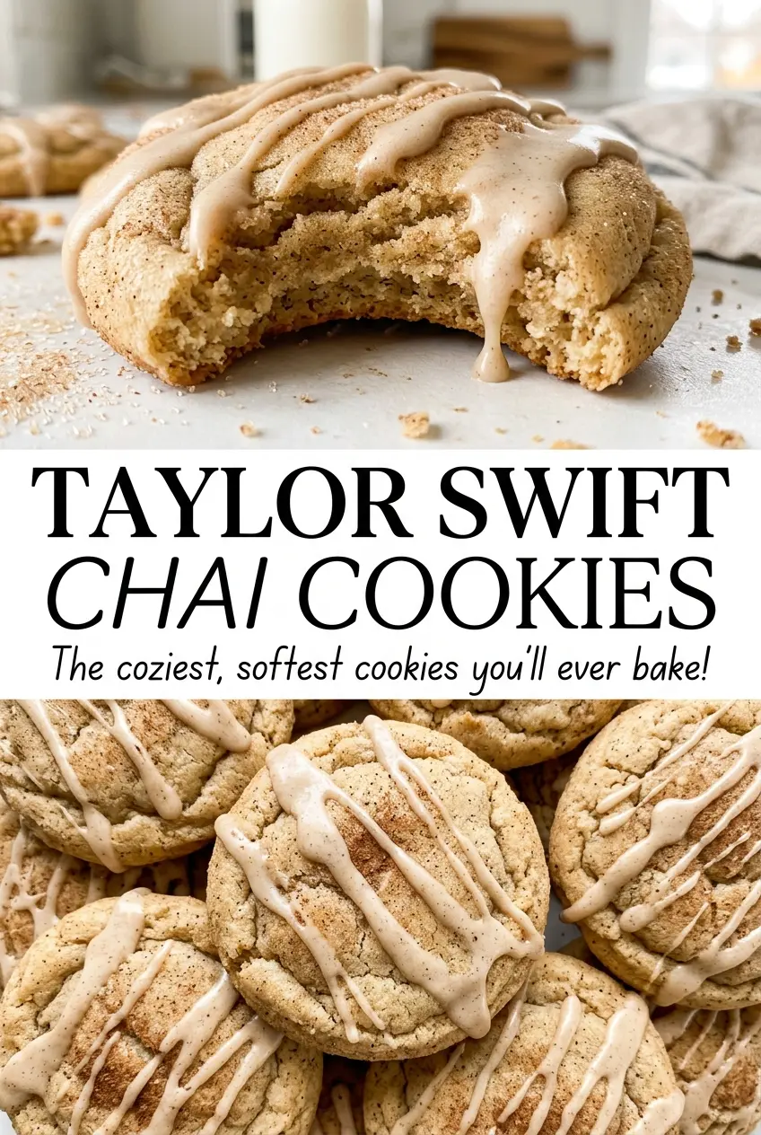 Taylor Swift Chai Cookies cinnamon spice glaze